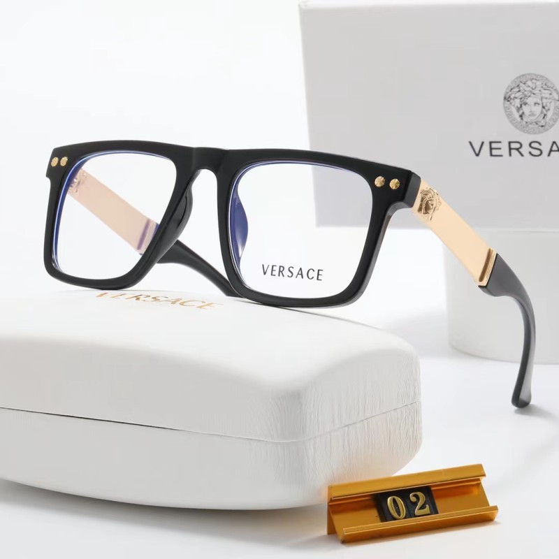 VERSACE S Black PC Clear AC Women's Outdoor Fashion Sunglasses
