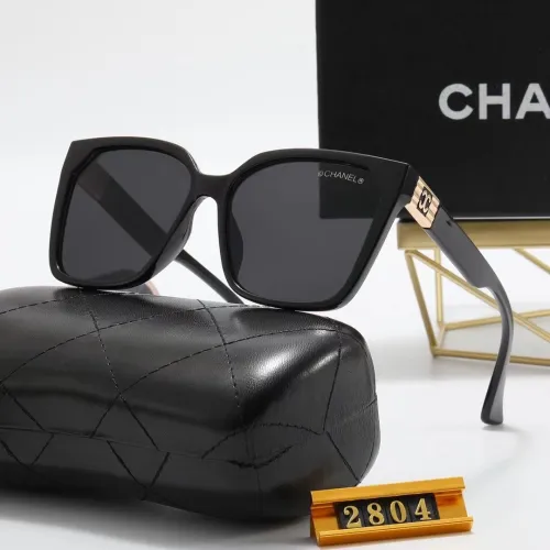 CHANEL Colorful PC Multi AC Women's Outdoor Trendy Sunglasses