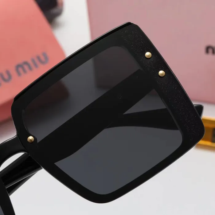 MIU MIU S Black PC Multi AC Women's Outdoor Oersized Sunglasses