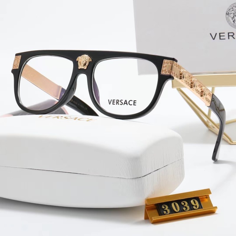 VERSACE S Black PC Clear AC Women's Outdoor Fashion Sunglasses