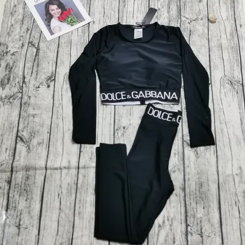 D&G Black Digital Print One Piece DOT Backless Spandex/Polyester Printed Sunmmer Female Adult Holiday