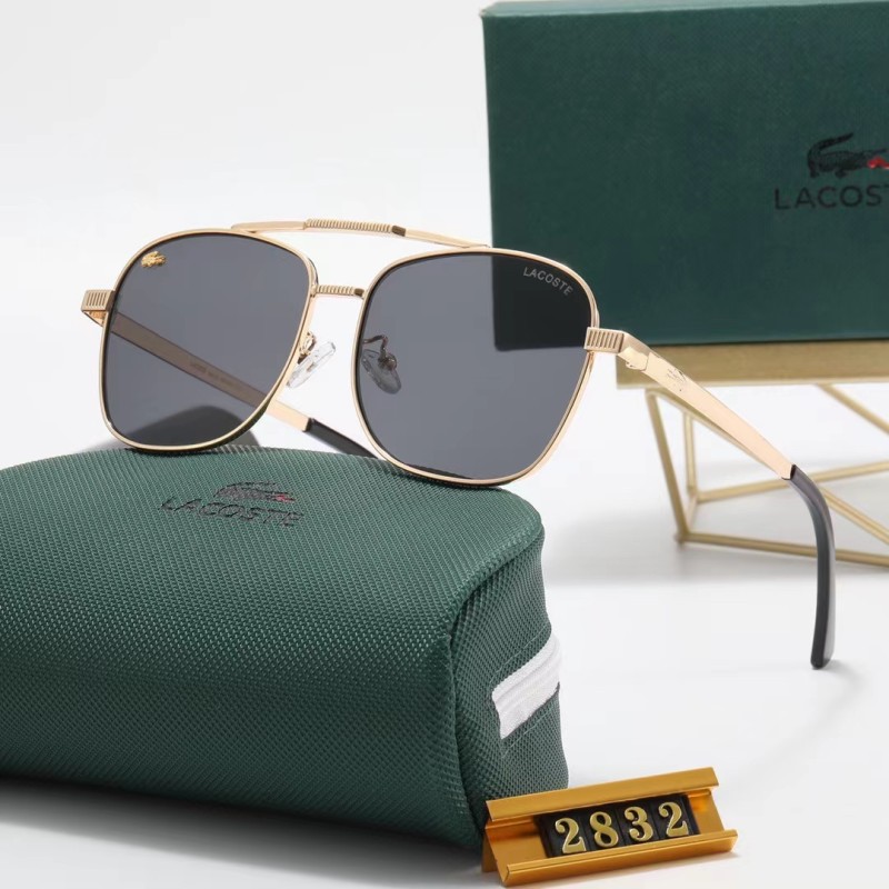 LACOSTE Champagne PC Multi AC Women's Outdoor Retro Sunglasses