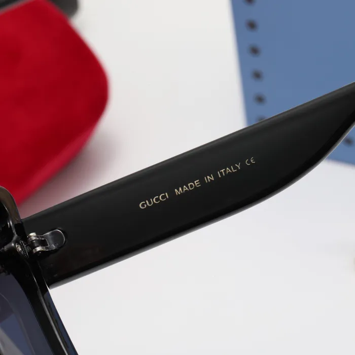 GUCCI S Black PC Multi AC Women's Outdoor Fashion Sunglasses