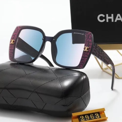 CHANEL S Black PC Multi AC Women's Outdoor Fashion Sunglasses