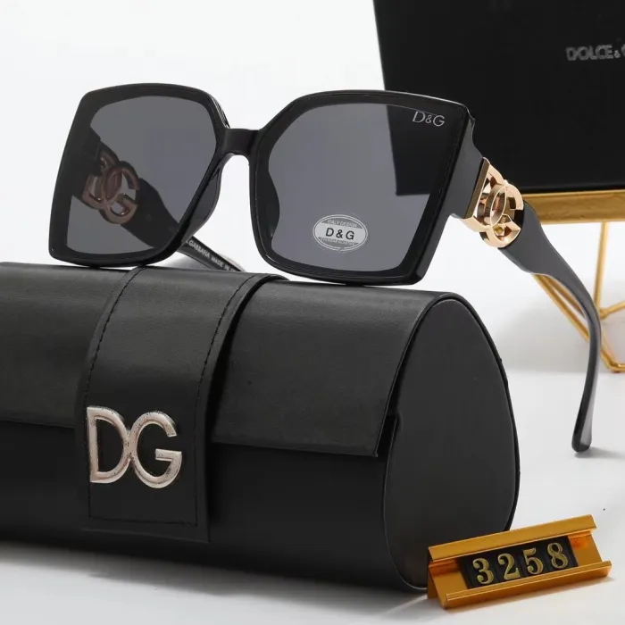 D&G S Black PC Multi AC Women's Outdoor Oersized Sunglasses