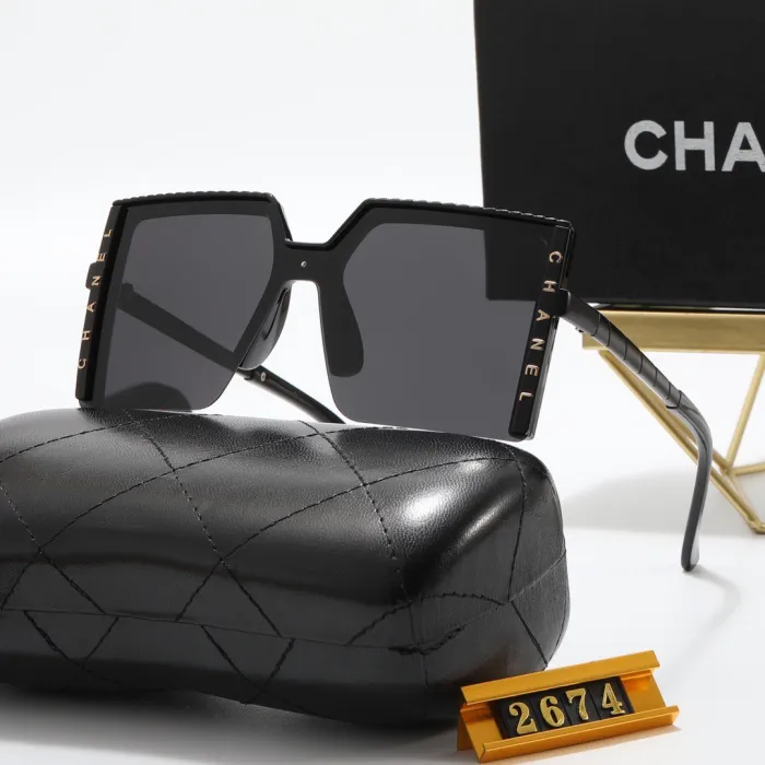 CHANEL S Black PC Multi AC Women's Outdoor Fashion Sunglasses