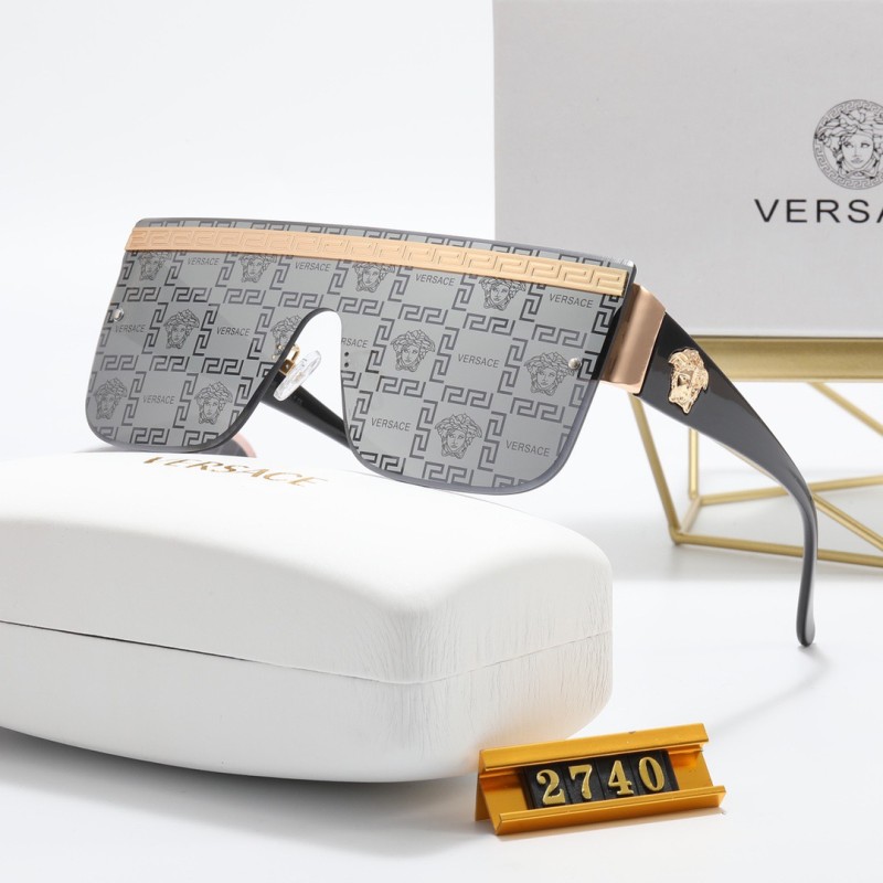 VERSACE S Black PC Multi AC Women's Outdoor Rimless Sunglasses