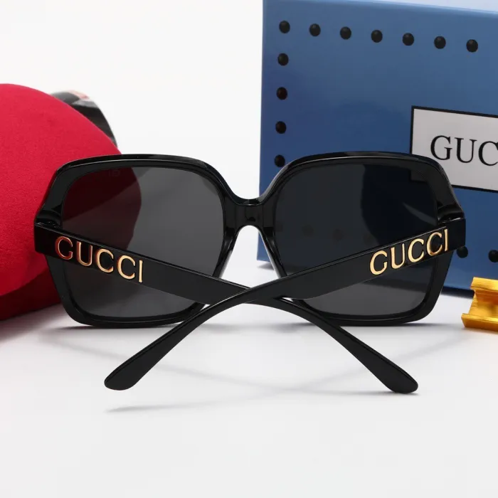 GUCCI S Black PC Multi AC Women's Outdoor Shades Sunglasses