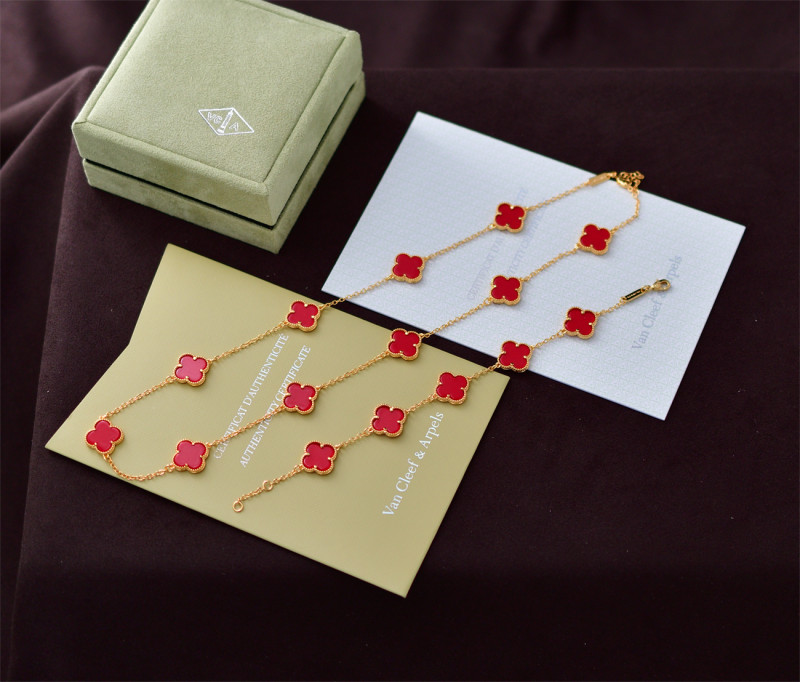 Ven cleef necklace bracelet set_27_beibei_a_7_1 fashion designer replica luxury jewelry