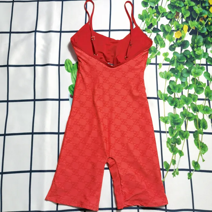 Other Red Digital Print One Piece DOT Backless Spandex/Polyester Printed Sunmmer Female Adult Holiday