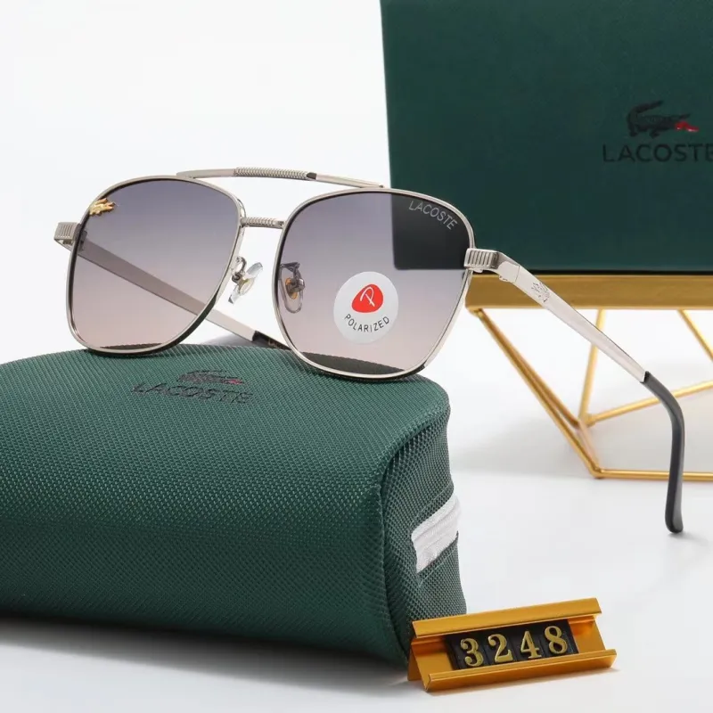LACOSTE Champagne PC Multi AC Women's Outdoor Polarized Sunglasses