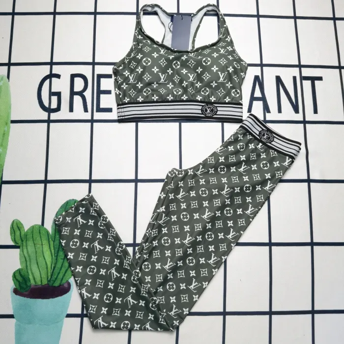 LOUIS VUITTON LV Black Digital Print One Piece DOT Backless Spandex/Polyester Printed Sunmmer Female Adult Holiday