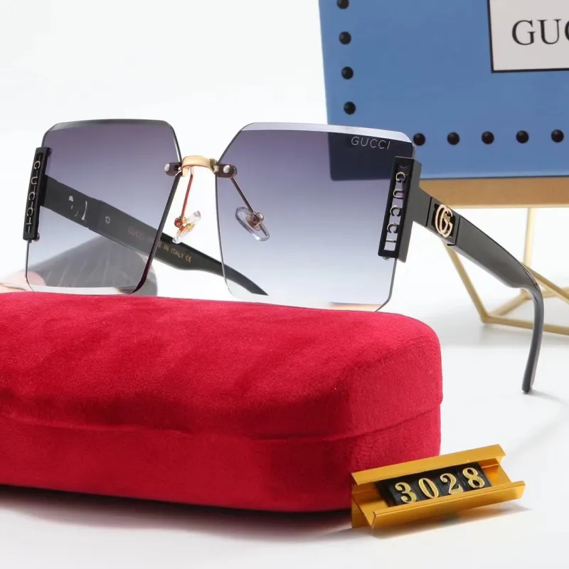GUCCI S Black PC Multi AC Women's Outdoor Rimless Sunglasses