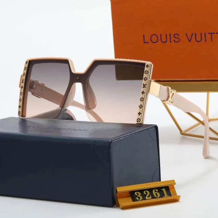LOUIS VUITTON LV Black PC Multi AC Women's Outdoor Fashion Sunglasses