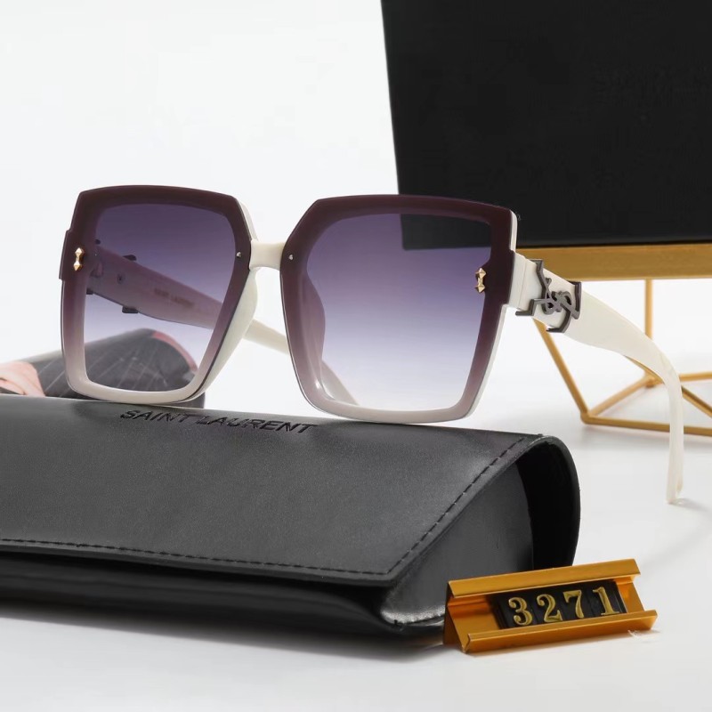 YSL S Black PC Multi AC Women's Outdoor Fashion Sunglasses