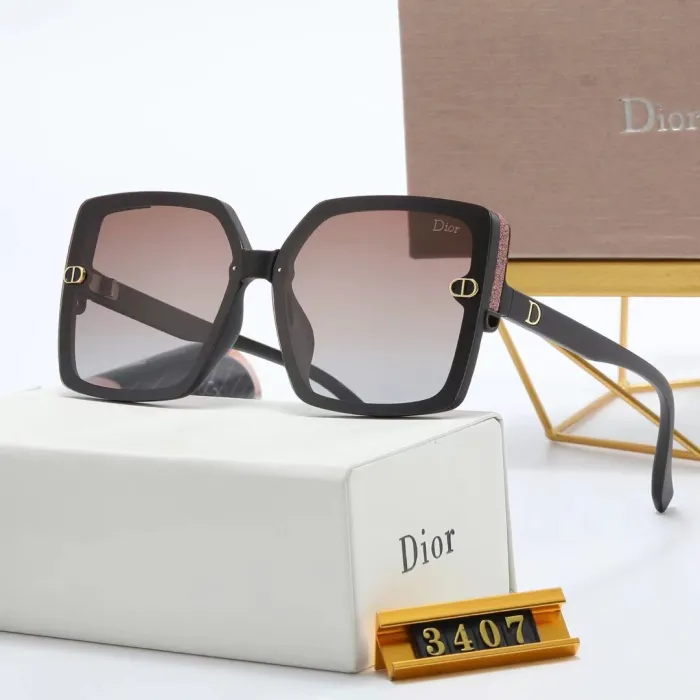 DIOR S Black PC Multi AC Women's Outdoor Rimless Sunglasses