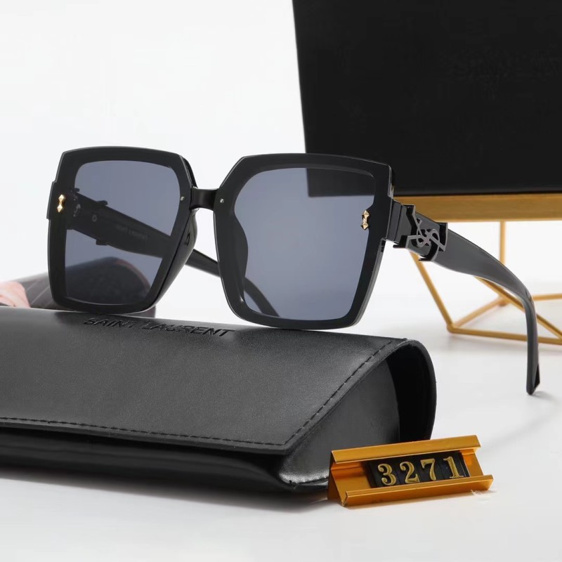 YSL S Black PC Multi AC Women's Outdoor Fashion Sunglasses