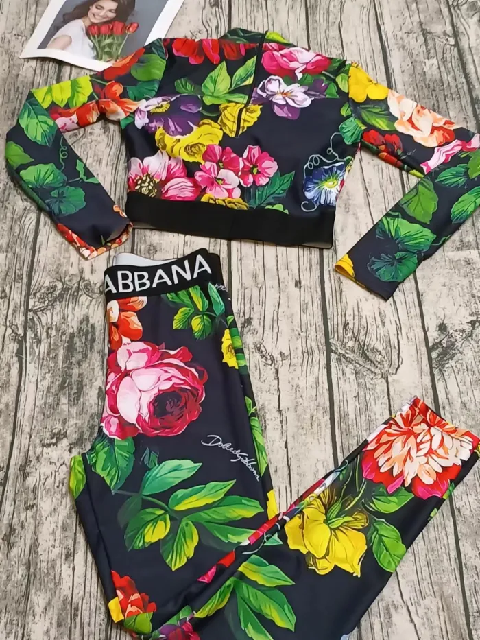 D&G Black Digital Print One Piece DOT Backless Spandex/Polyester Printed Sunmmer Female Adult Holiday