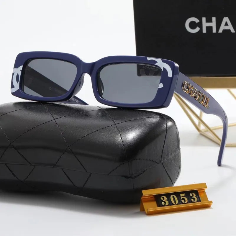 CHANEL Brown PC Multi AC Women's Outdoor Rectangle Sunglasses