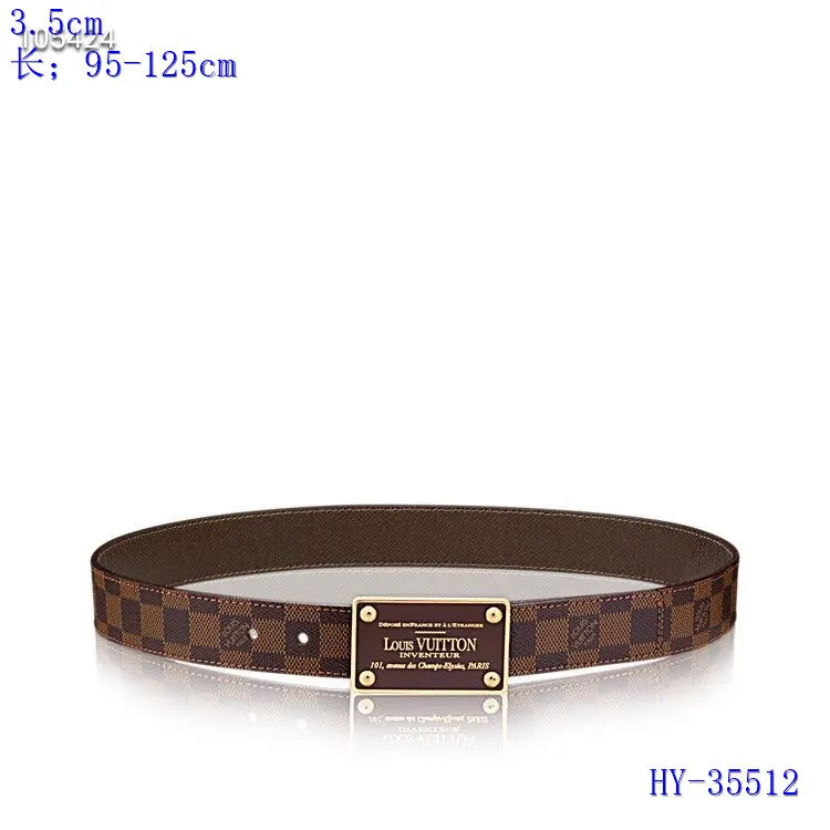 L Belts 3A 3.5CM-7 Good Quality