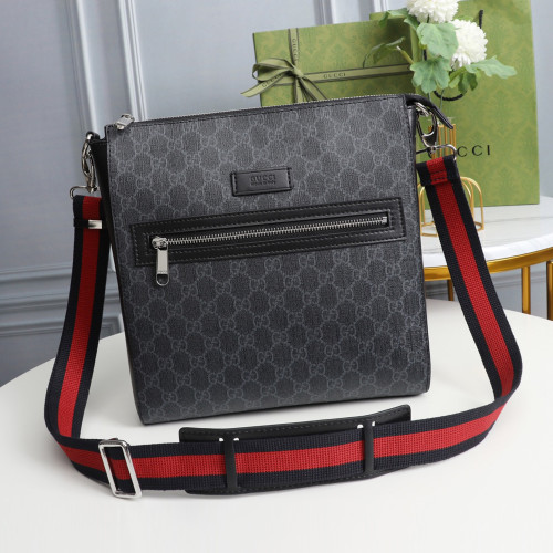 Men Messenger Shoulder Bag Leather Crossbody Sling Handbags Business Houlder Bag
