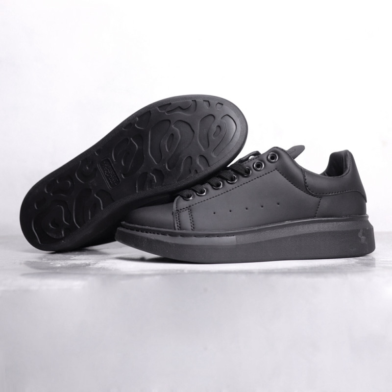 Men Women Sneakers Leather Platform Athletic Shoes Unisex
