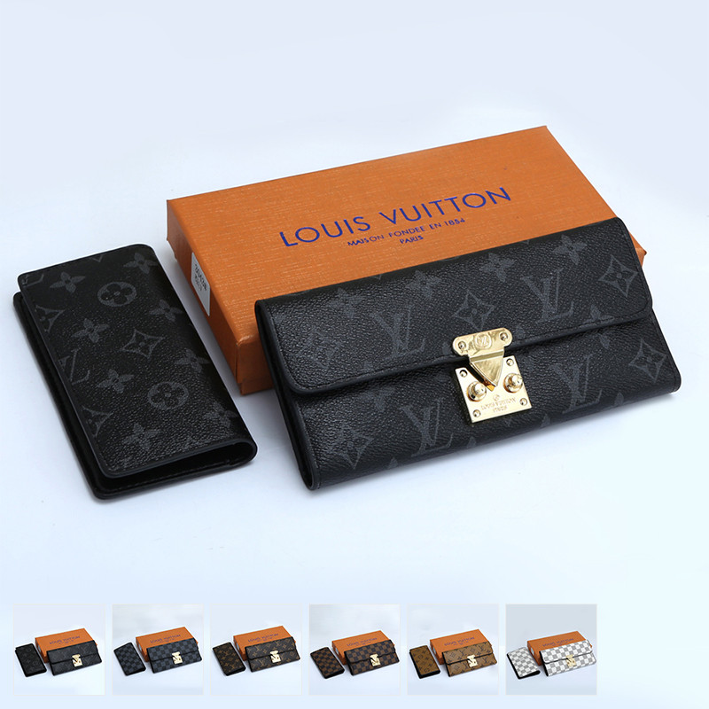 Women Men Card Case Clutch Pouch Phone Purse Coin Wallets Bag Handbags