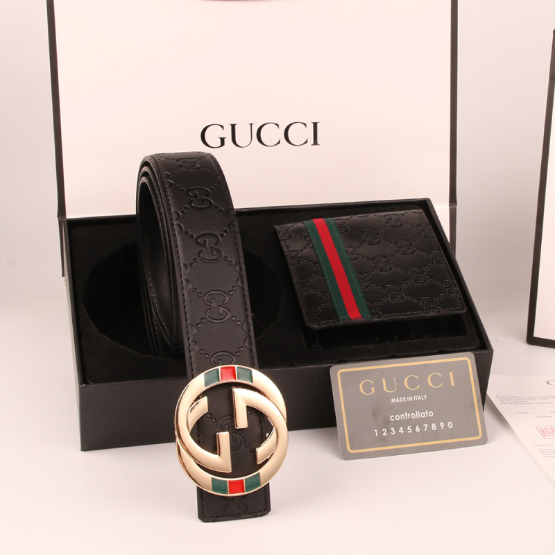 Women Men Belt Cowhide Leather Buckle Belt Unisex with Wallets