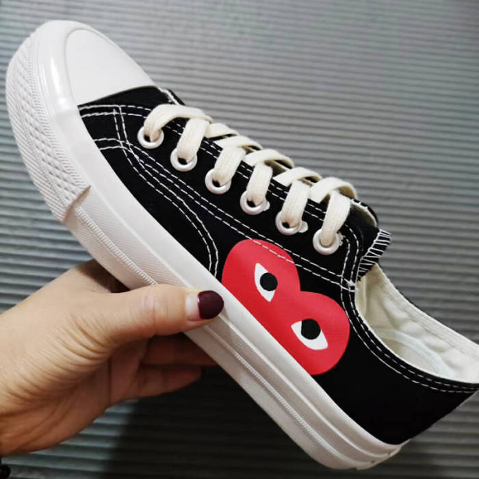Men Women Sneakers Low High top Canvas Platform Trainers Athletic Shoes Unisex