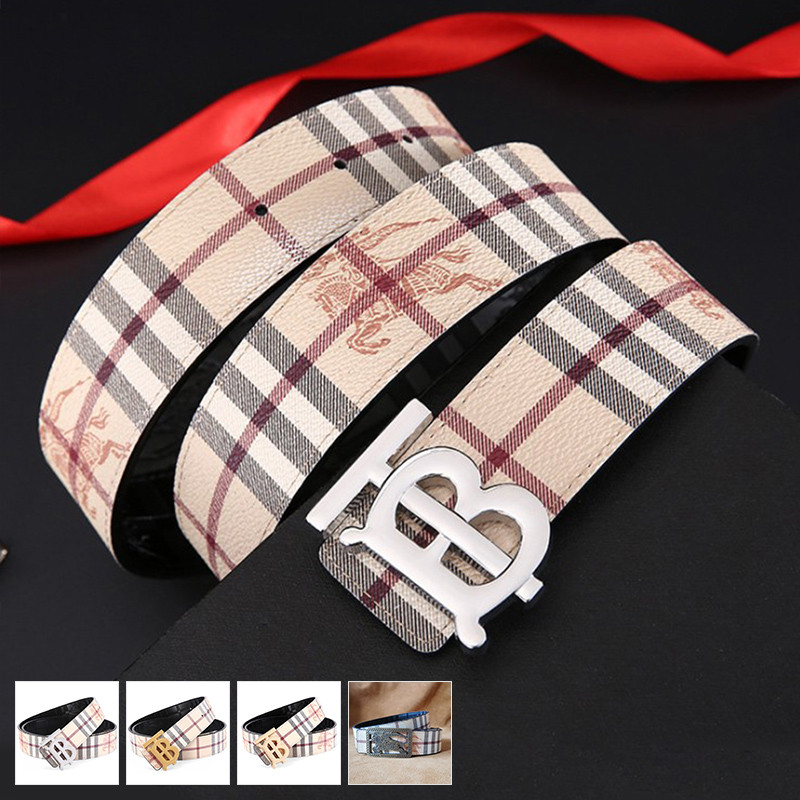Women Men Belt 3.8cm Cowhide Leather Buckle Belt Unisex Waistband Waist Strap