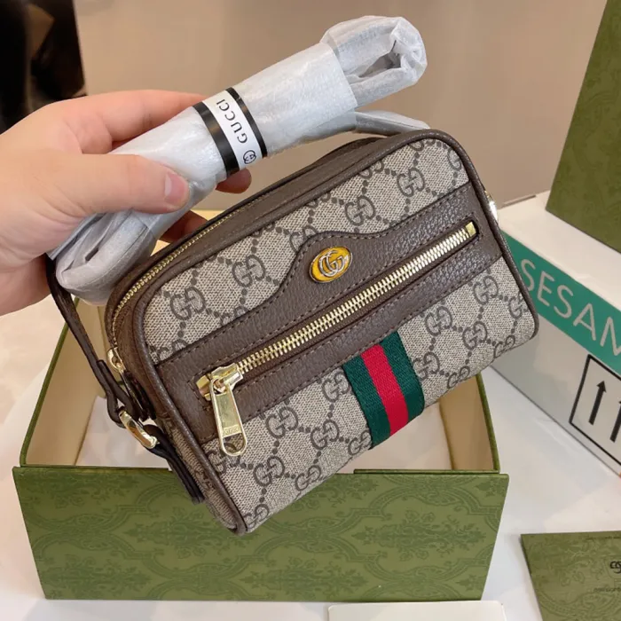 Men Messenger Shoulder Bag Crossbody Zip Camera Handbags Houlder Bag