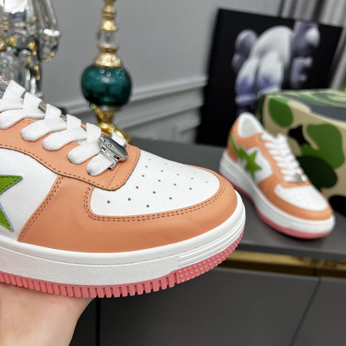 Men Women Low Top Leather Sneakers Casual Trainers Athletic Shoes Unisex 35-44