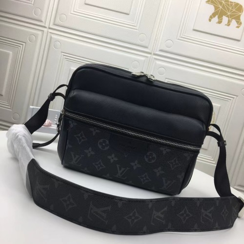 Men Messenger Shoulder Bag Leather Crossbody Sling Handbags Houlder Bag