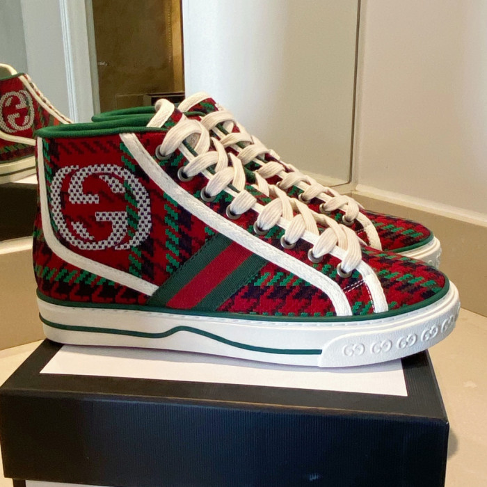Men Women High Top Embroidered Sneakers Casual Trainers Athletic Shoes Unisex 35-44