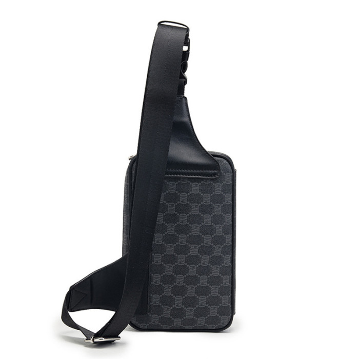 Men Bumbag Belt Bag Waist Pack Crossbody Bag Leather Shoulder Hip Chest Pouch Phone Purse