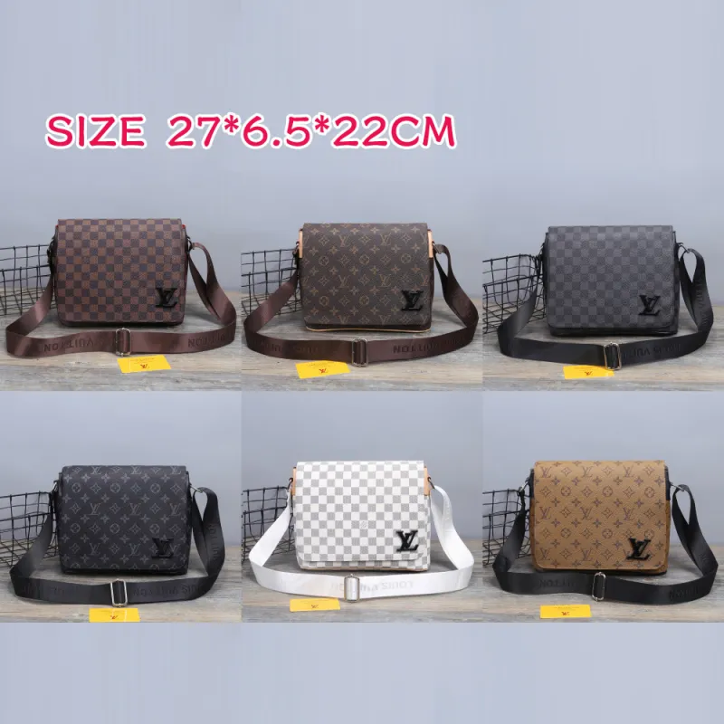 Men Messenger Shoulder Laptop Bags Leather Goods Handbags Business