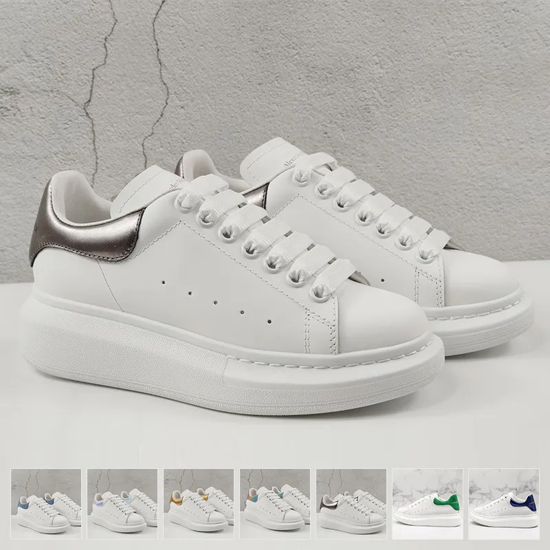 Men Women Sneakers Leather Platform Athletic Shoes Unisex