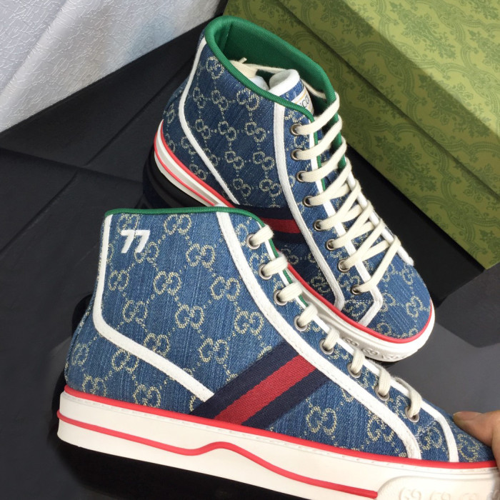 Men Women High Top Embroidered Sneakers Casual Trainers Athletic Shoes Unisex 35-44