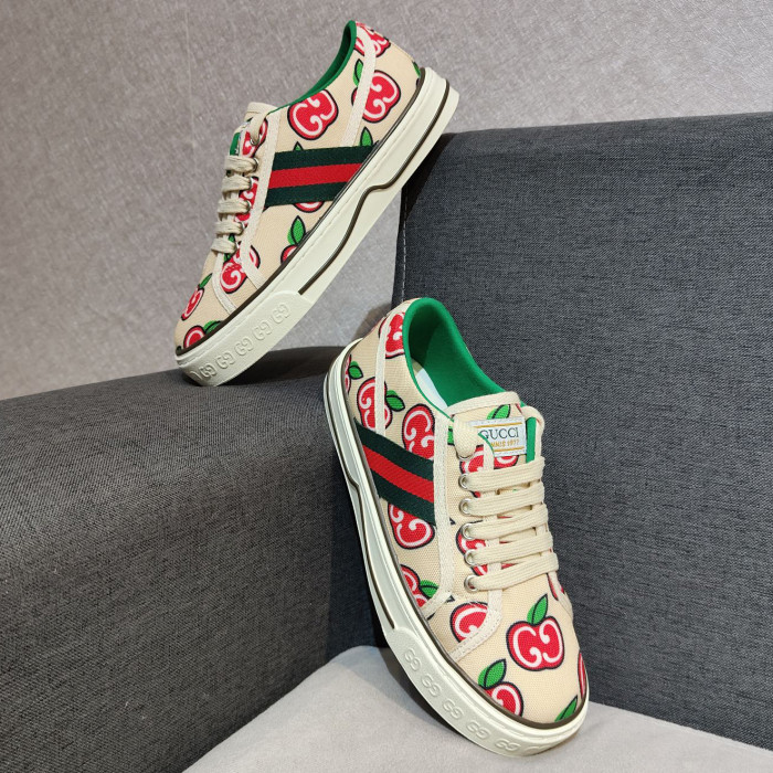 Men Women Low Top Embroidered Sneakers Casual Trainers Athletic Shoes Unisex 35-44