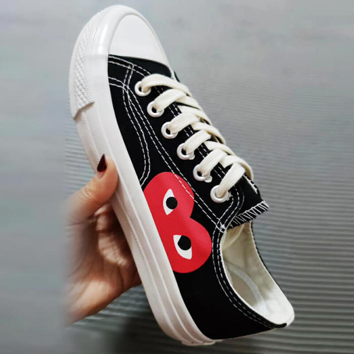 Men Women Sneakers Low High top Canvas Platform Trainers Athletic Shoes Unisex