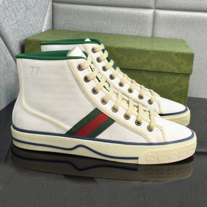 Men Women High Top Embroidered Sneakers Casual Trainers Athletic Shoes Unisex 35-44