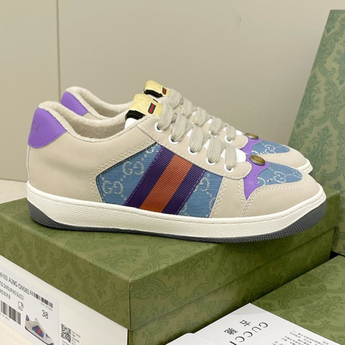 Men Women Low Top Leather Sneakers Casual Trainers Athletic Shoes Unisex 35-44
