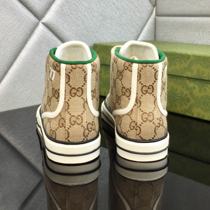 Men Women High Top Embroidered Sneakers Casual Trainers Athletic Shoes Unisex 35-44