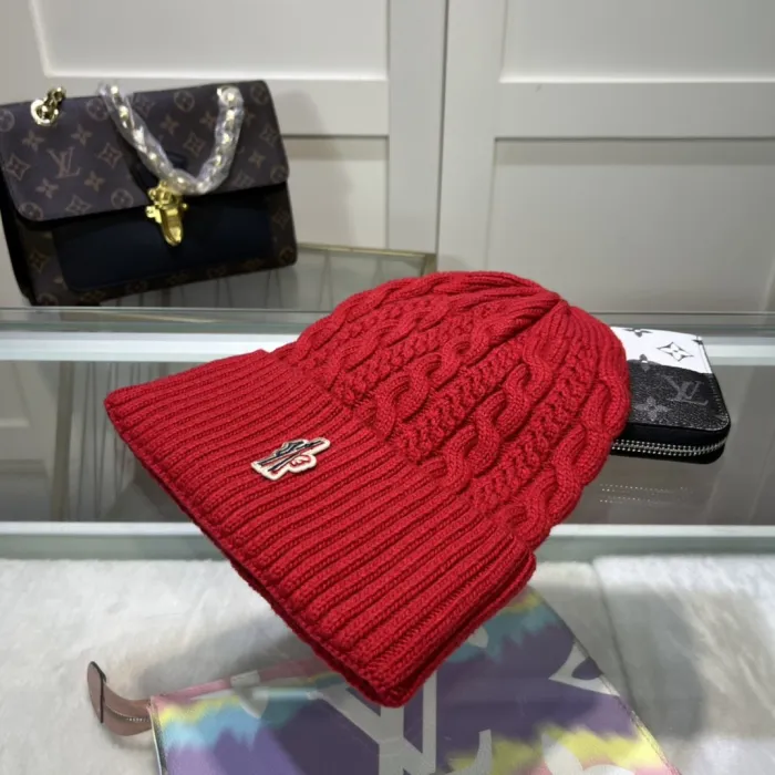 Women Men Beanie Hat Winter Wool Knitted Baggy Pull On Soft Caps