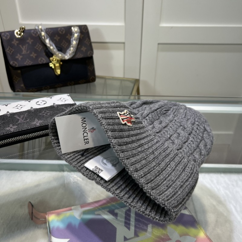 Women Men Beanie Hat Winter Wool Knitted Baggy Pull On Soft Caps