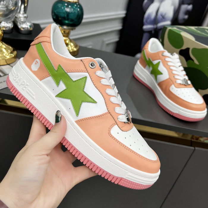 Men Women Low Top Leather Sneakers Casual Trainers Athletic Shoes Unisex 35-44