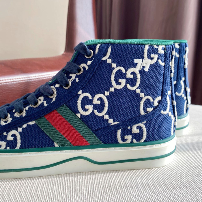 Men Women High Top Embroidered Sneakers Casual Trainers Athletic Shoes Unisex 35-44