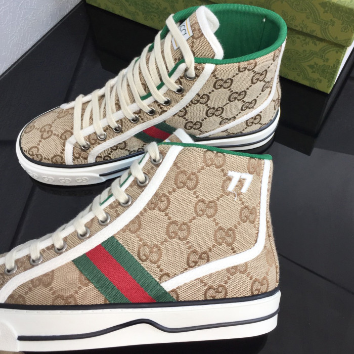 Men Women High Top Embroidered Sneakers Casual Trainers Athletic Shoes Unisex 35-44