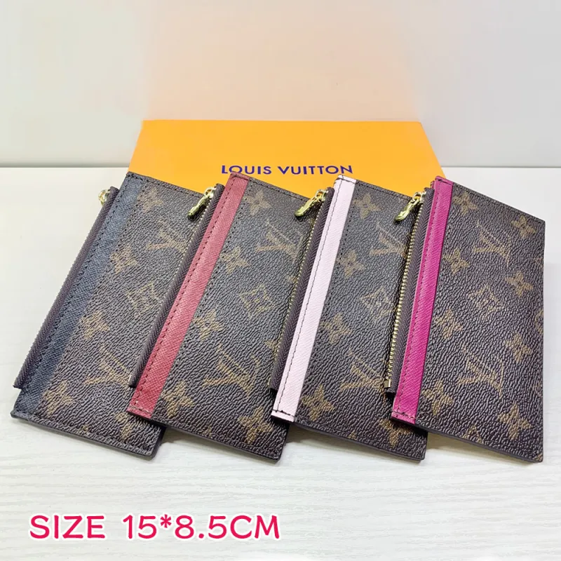Men Women Card Case Clutch Pouch Phone Purse Coin Wallets Bag Handbags