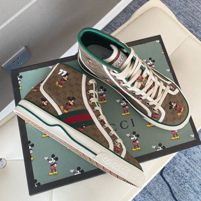 Men Women High Top Embroidered Sneakers Casual Trainers Athletic Shoes Unisex 35-44